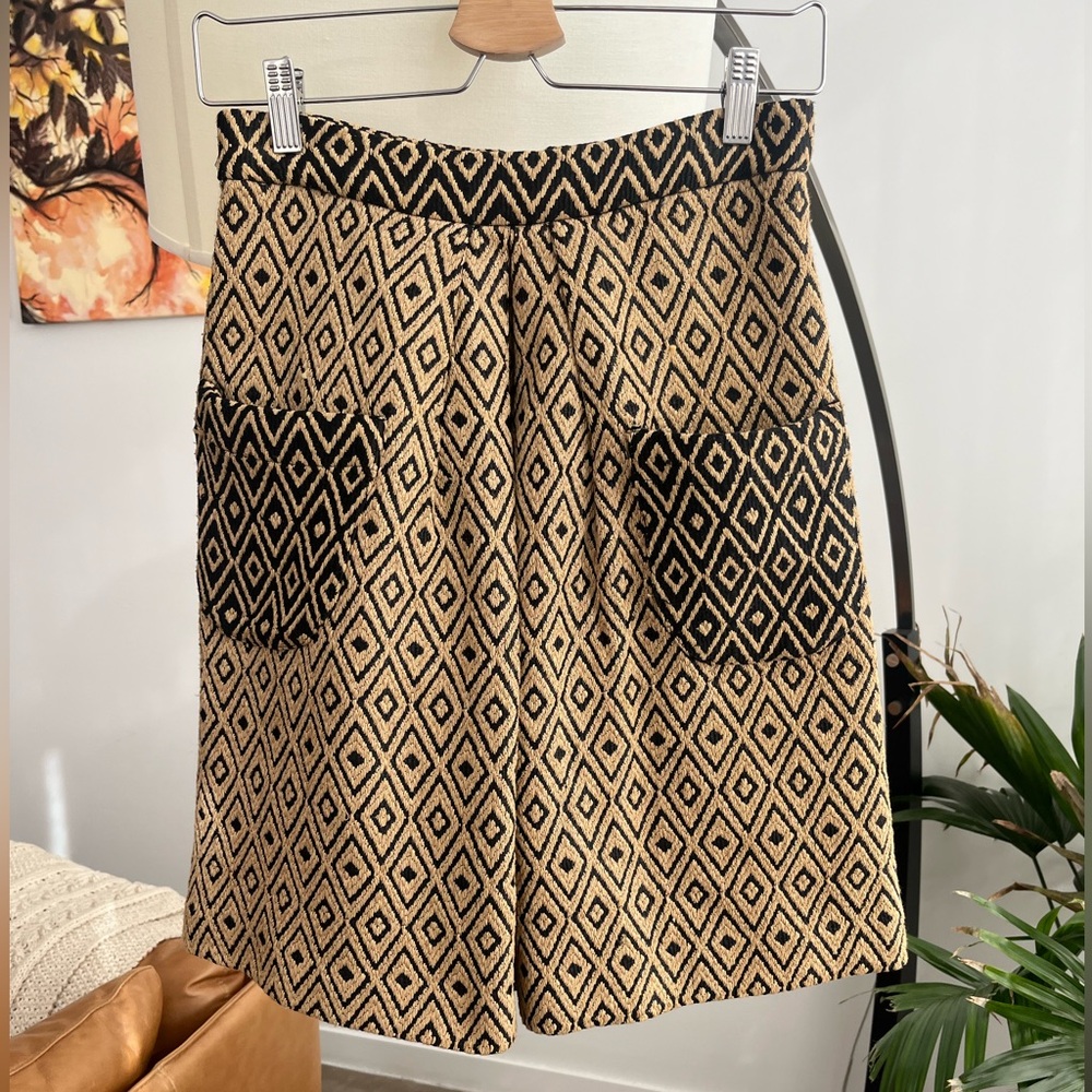 Anthropologie Lauren Moffatt Woven Skirt